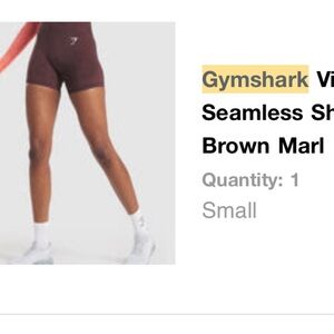 Gymshark OG vital seamless in brown marl